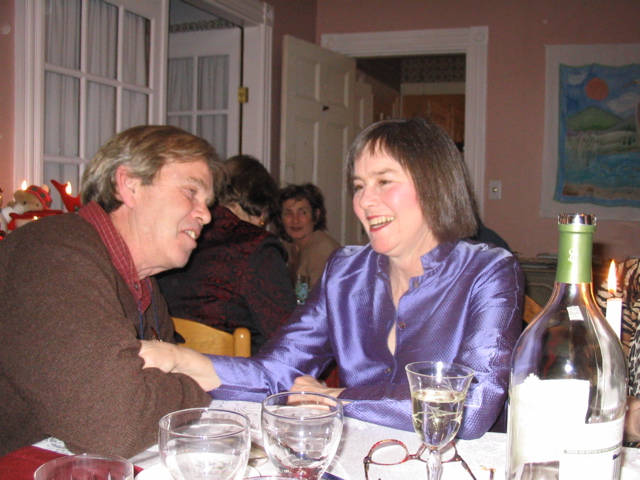 Jerry teasing the hostess