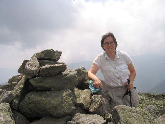 Marty on Mt Jefferson.JPG